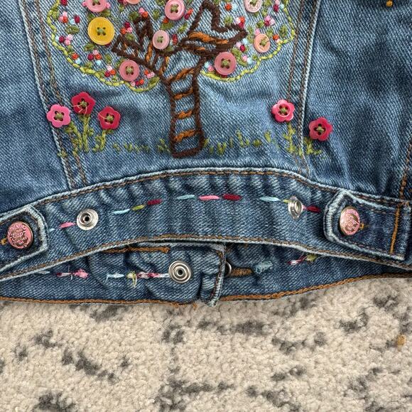 Gap Infant Girl Tree House Denim Jacket 12-18M - Picture 6 of 12